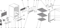 Armoire Réfrigérée Professionnelle Négative pour Stockage UF200VS - TEFCOLD