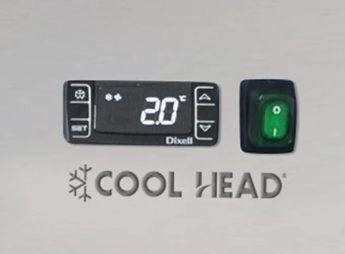 Armoire Réfrigérée Pâtisserie Inox 800 L - Cool Head