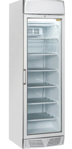 Armoire Réfrigérée Vitrée Négative avec Panneau Publicitaire - 300 L - Cool Head