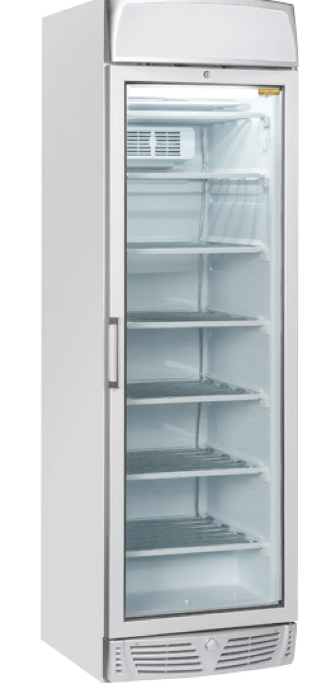 Armoire Réfrigérée Vitrée Négative avec Panneau Publicitaire - 300 L - Cool Head