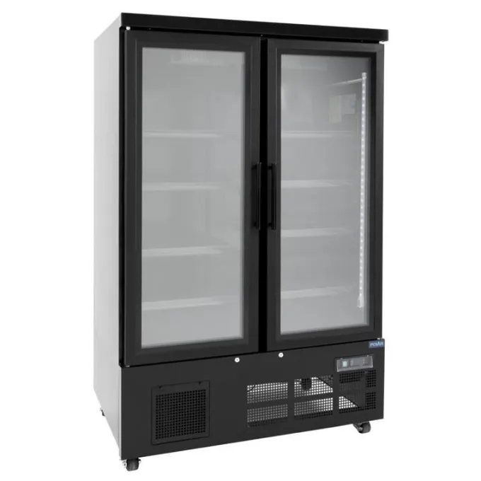 Armoire Réfrigérée Vitrée Positive 2 Portes Série G 744L - Polar
