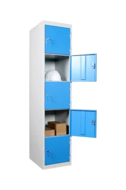 Armoire Vestiaire 1 Colonne 4 Casiers - L 300 mm