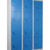 Armoire Vestiaire 3 Colonnes 12 Casiers - L 3x400 mm