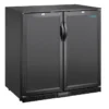 Arrière Bar Professionnel 2 Portes Pleines Série G - 198 L - Polar