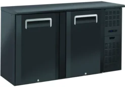 Arrière-bar Réfrigérée - 2 portes pleines - 315 L - 4 étagères - Nosem