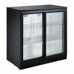 Arrière Bar Réfrigéré 198 L 2 Portes Coulissantes - Combisteel