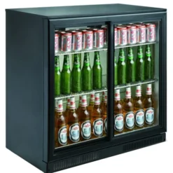 Arrière Bar Réfrigéré 198 L 2 Portes Coulissantes - Combisteel