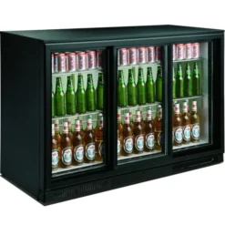 Arrière-Bar Réfrigéré - 3 Portes Vitrées - 298 L - Combisteel