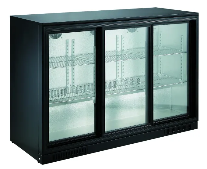 Arrière-Bar Réfrigéré - 3 Portes Vitrées - 298 L - Combisteel