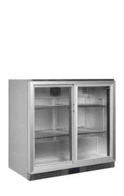 Arrière Bar Réfrigéré - 2 Portes Vitrées Coulissantes - 191L - TEFCOLD