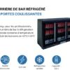 Arrière Bar Réfrigéré Skinplate 0/+8°C - L2G