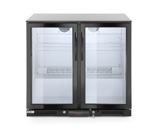 Arrière de bar réfrigéré double portes 200L Arktic 220-240V/160W 900x500x(H)900 mm - Hendi