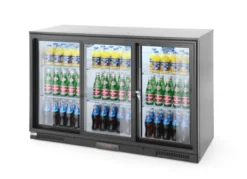 Arrière de bar réfrigéré portes coulissantes 303 L Arktic 220-240V/215W 1335x500x(H)900 mm - Hendi