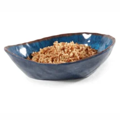 Assiette Creuse en Mélamine Bleu 23 x 17,5 cm - Pujadas