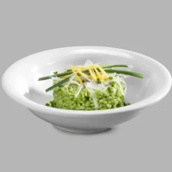 Assiette Creuse Mélamine Blanc Ø 19 cm - Pujadas