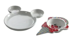 Assiette d'enfant "Ours" 265 mm Lot de 4 - Hendi