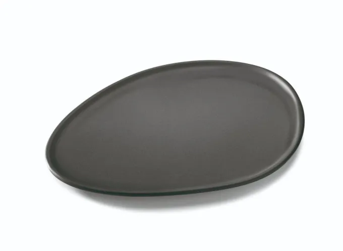 Assiette de Présentation Mélamine Arrondie 44,5 x 35 cm - Pujadas