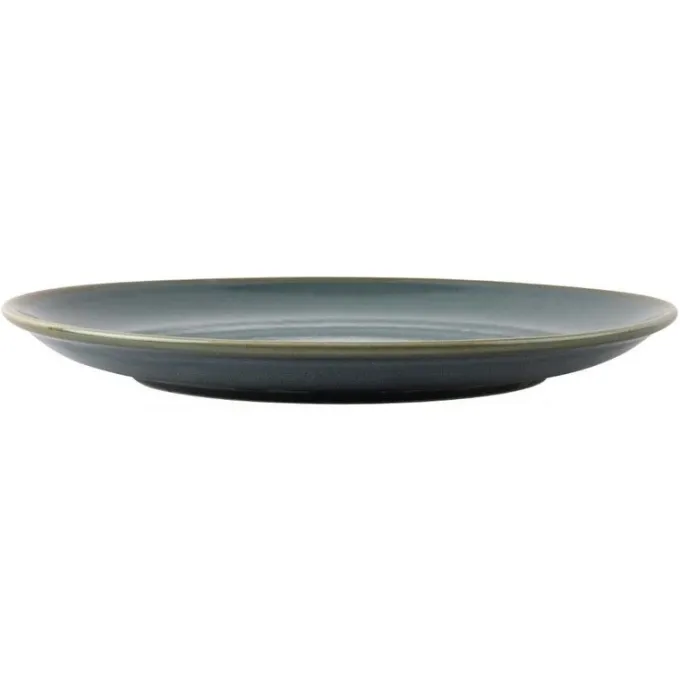 Assiette Plate Ronde Couleur Océan Kiln 280 mm - Lot de 4 - Olympia