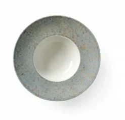 Assiette à Pâtes Drop Collection Gris 275 mm - Lot de 6 - Hendi