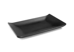 Assiette Rectangulaire en Mélamine Série Zen 23,4 x 14,7 cm - Pujadas