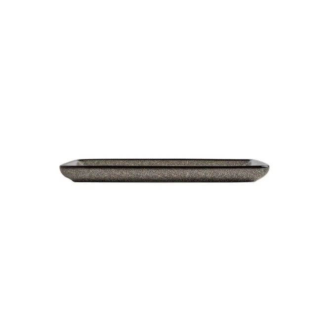 Assiette Rectangulaire Mineral Effet granit - Lot de 6 - Olympia