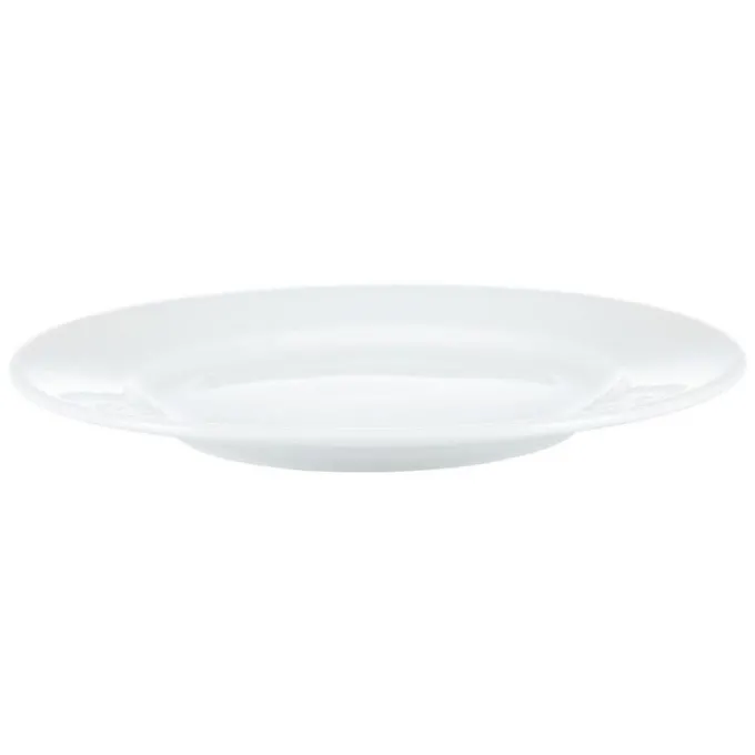 Assiettes à Bord Large Blanches 202(Ø)mm Lot de 12 Olympia