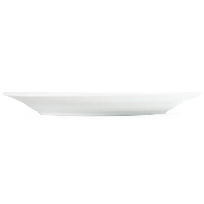 Assiettes à Bord Large Blanches 202(Ø)mm Lot de 12 Olympia