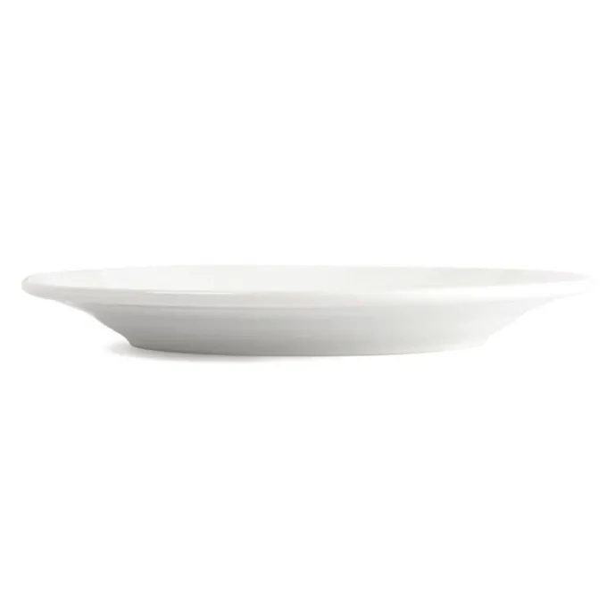 Assiettes à Bord Large Linear 200(Ø)mm Lot de 12 Olympia