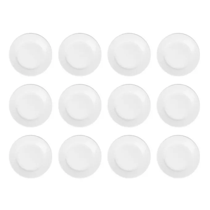 Assiettes à Bord Large 202(Ø)mm Athena Hotelware - Lot de12