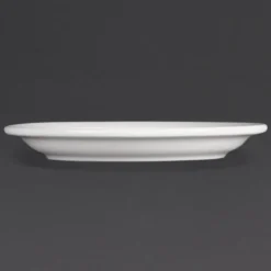 Assiettes à Bord Étroit Blanches 180(Ø)mm Lot de 12 Olympia