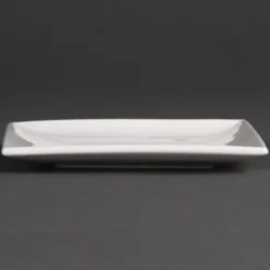 Assiettes Carrées Blanches 295(L)mm - Lot de 6 - Olympia