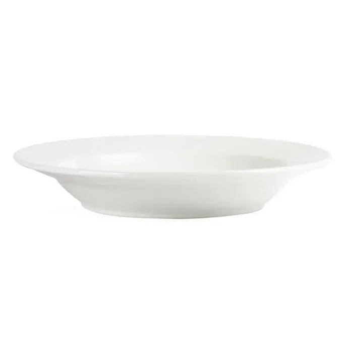 Assiettes Creuses Blanches Ø270 mm - Lot de 6 - Olympia