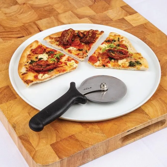 Assiettes à Pizza Blanches 330mm - Lot de 4 - Olympia