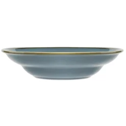 Assiettes à Pâtes Couleur Océan 250mm - Lot de 4 - Olympia Kiln