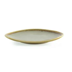 Assiette Triangulaire Couleur Mousse Kiln 165 mm - Lot de 6 - Olympia