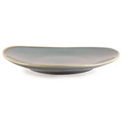 Assiette Triangulaire Couleur Océan Kiln 230 mm - Lot de 6 - Olympia