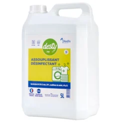 Assouplissant Désinfectant - Lot de 4 Colis de 2 Bidons de 5L - Christeyns