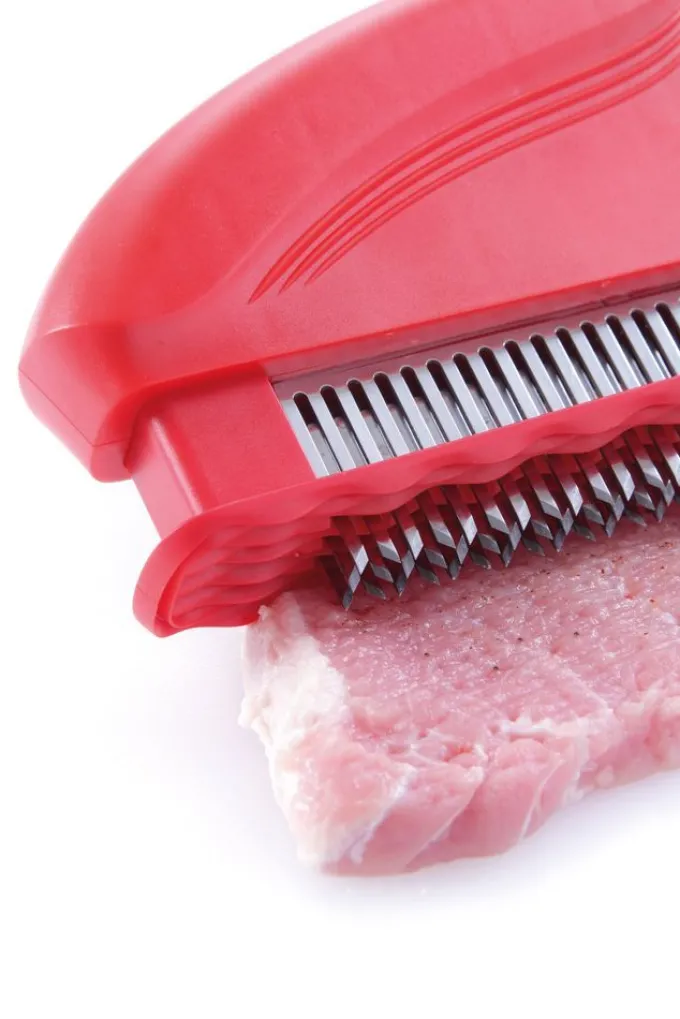 Attendrisseur Profi Line 51 lames Rouge 42x150x(H)118 mm - Hendi