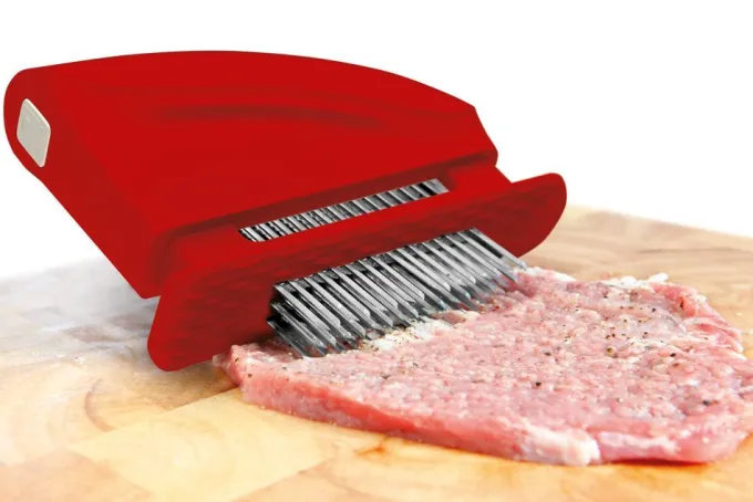 Attendrisseur Profi Line 51 lames Rouge 42x150x(H)118 mm - Hendi