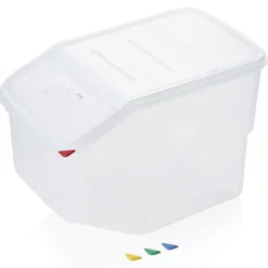 Bac a ingrédients/de stockage HACCP en Polypropylène 50 L 560 mm l 340 mm P 400 mm - Was Germany