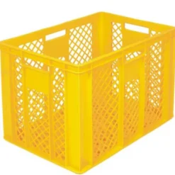 Bac Ajouré 600 x 400 x 410 mm Jaune - Matériel CHR Pro