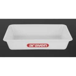 Bac alimentaire empilable 80 (p)mm - Araven 485 x 335 mm