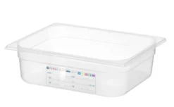Bac de Stockage GN 1/2 6,5L Transparent 325x265x(P)100mm - Hendi