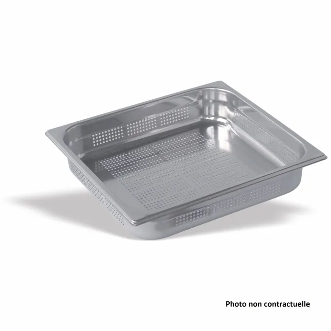 Bac Gastro Inox GN 2/3 Perforé - P 150 mm - Pujadas