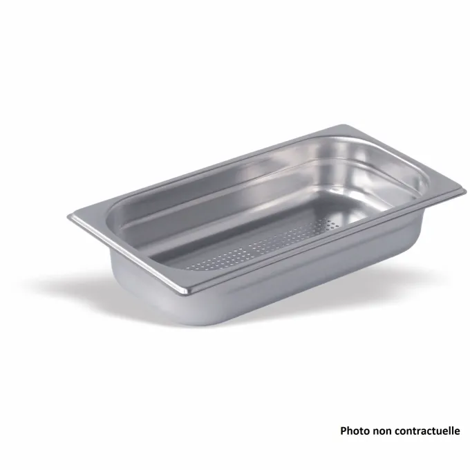 Bac Gastro Inox GN 1/3 Perforé - P 40 mm - Pujadas