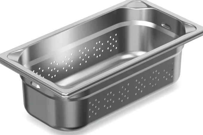 Bac Gastro Inox GN 1/3 Perforé - P 100 mm - Pujadas