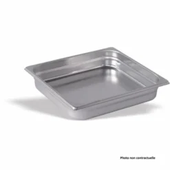 Bac Gastro Inox GN 2/3 - P 20 mm - Lot de 6 - Pujadas