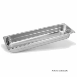 Bac Gastro Inox GN 2/4 - P 65 mm - Lot de 6 - Pujadas