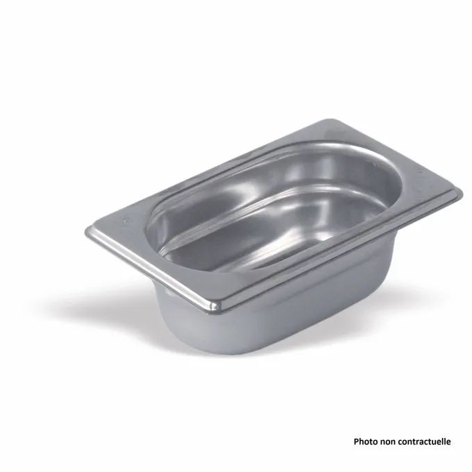 Bac Gastro Inox GN 1/9 - P 65 mm - Pujadas