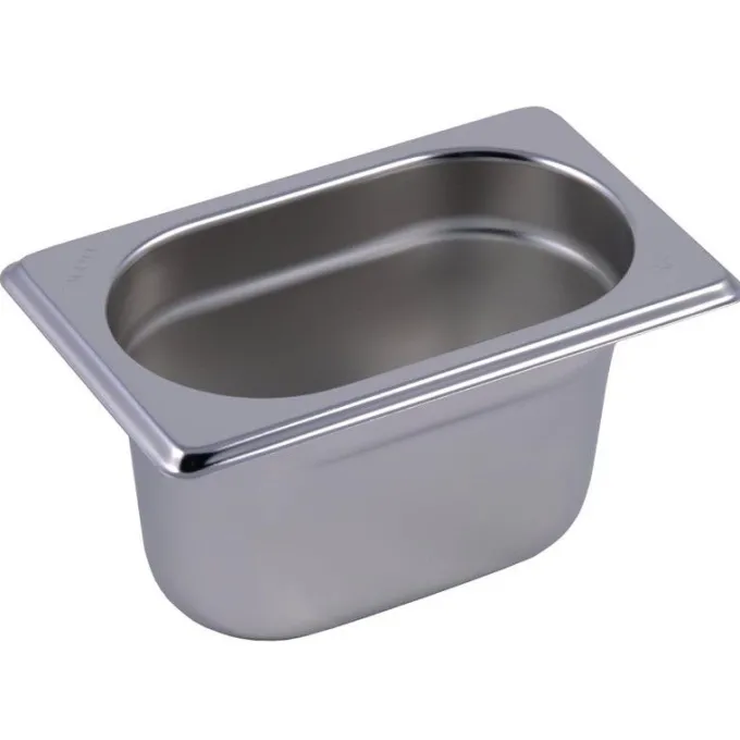 Bac Gastro Inox GN 1/9 - Profondeur 100 mm - Gastro M